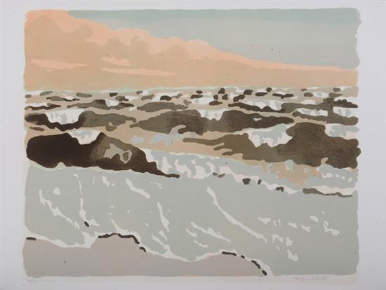 Appraisal: FAIRFIELD PORTER American - OCEAN II signed and numbered in