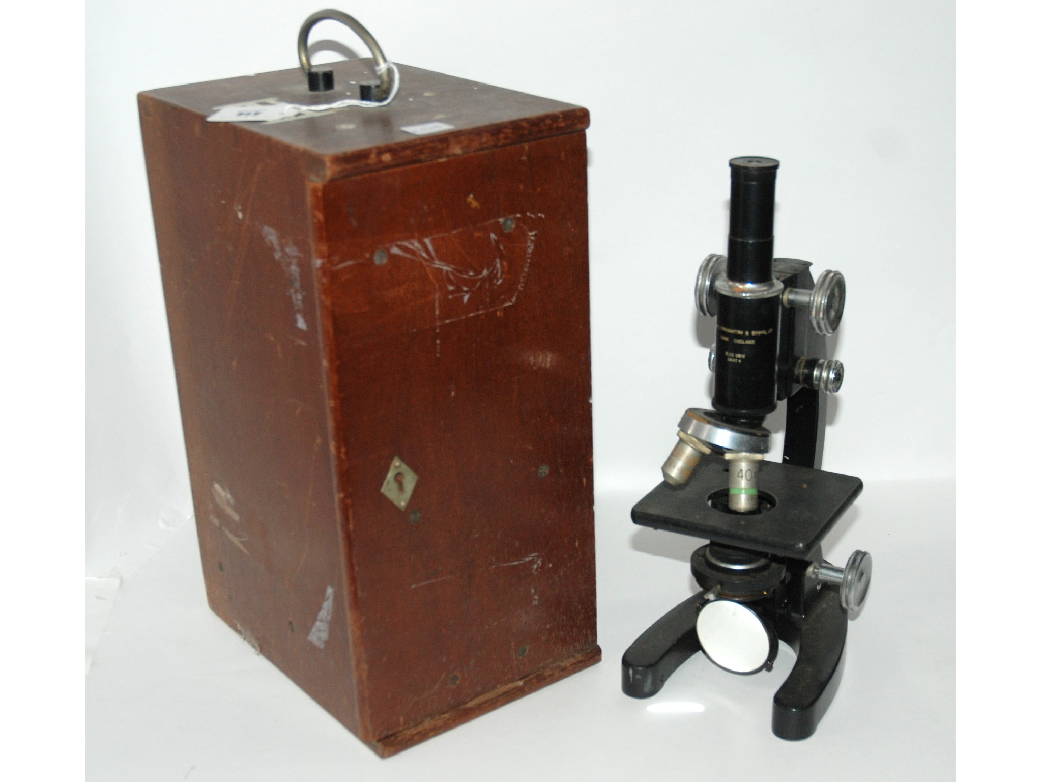 Appraisal: A Cooke Troughton Simms Ltd microscope in fitted case