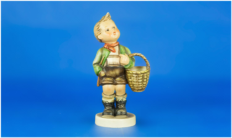 Appraisal: Hummel Figure 'Boy With Basket' inches tall