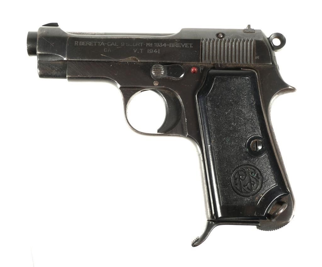 Appraisal: Beretta M semi automatic or mm Corto pistol Barrel measures