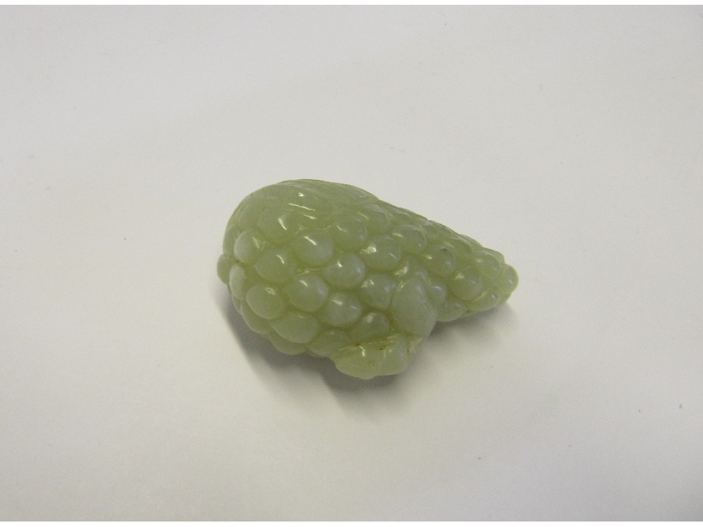 Appraisal: Jade group of grapes with rat