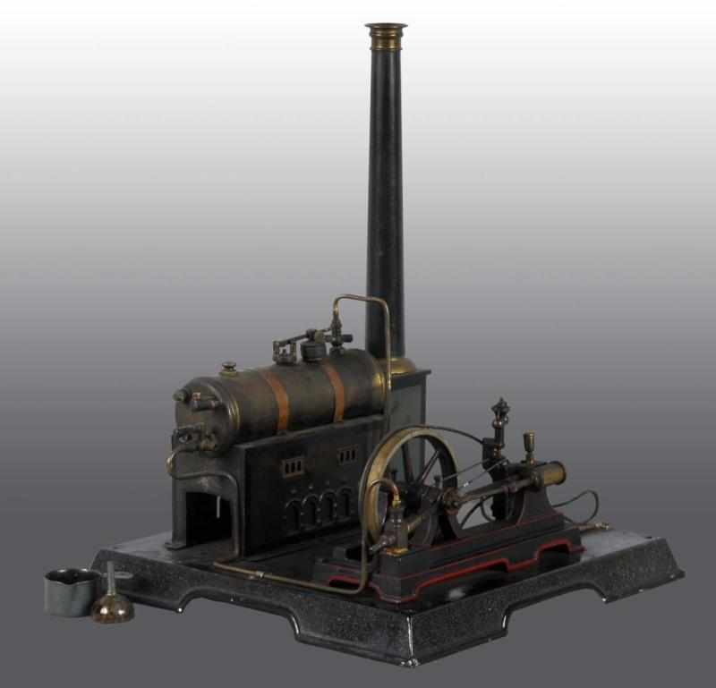 Appraisal: Marklin No - Horizontal Steam Engine Toy Description It has