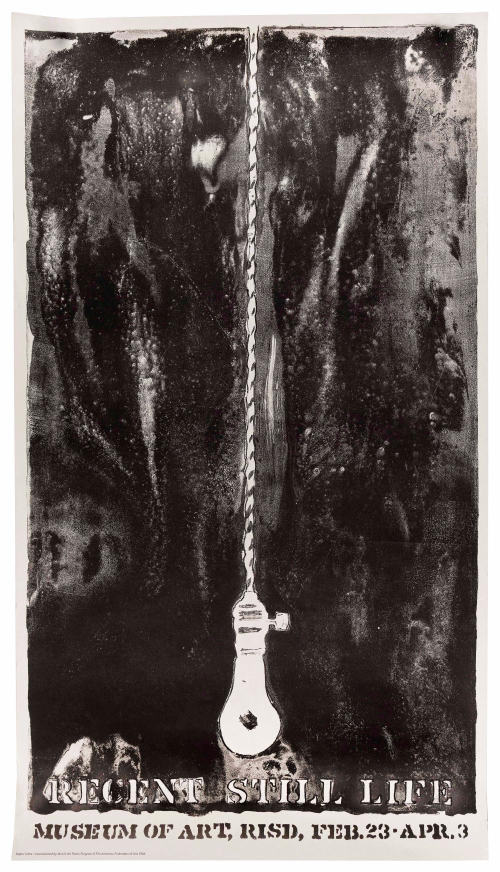 Appraisal: JASPER JOHNS NEW YORK B RECENT STILL LIFE LITHOGRAPH X