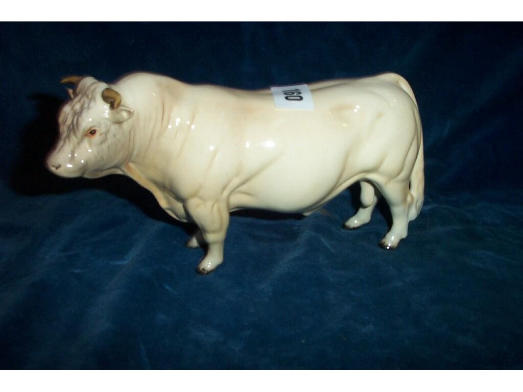 Appraisal: A Beswick cream Charolais bull -