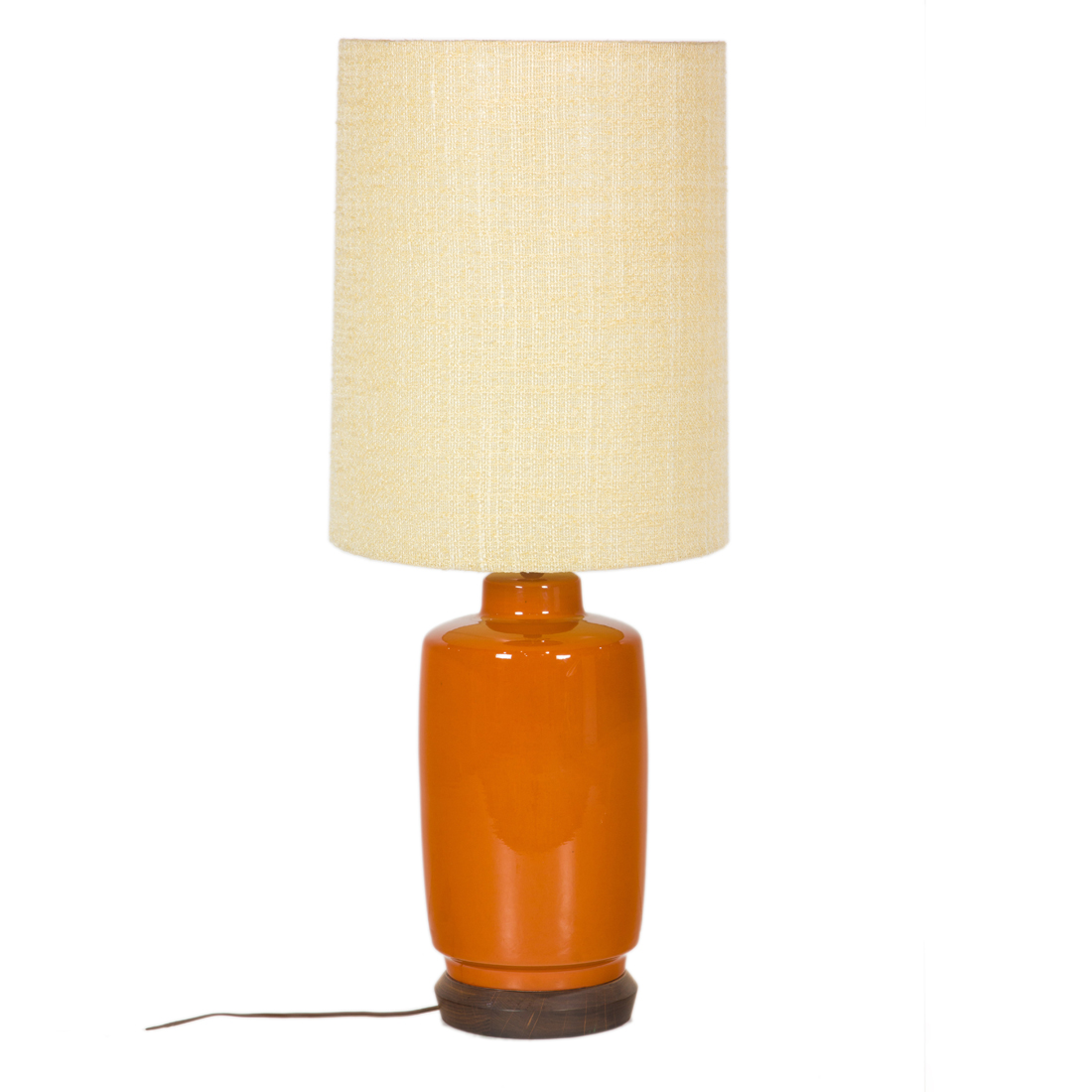 Appraisal: A LARGE MODERN CERAMIC TABLE LAMP A large Modern ceramic