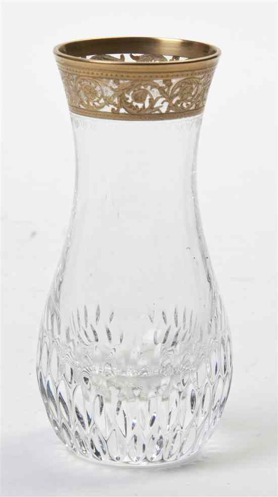 Appraisal: A French Crystal Vase Saint Louis of baluster form having