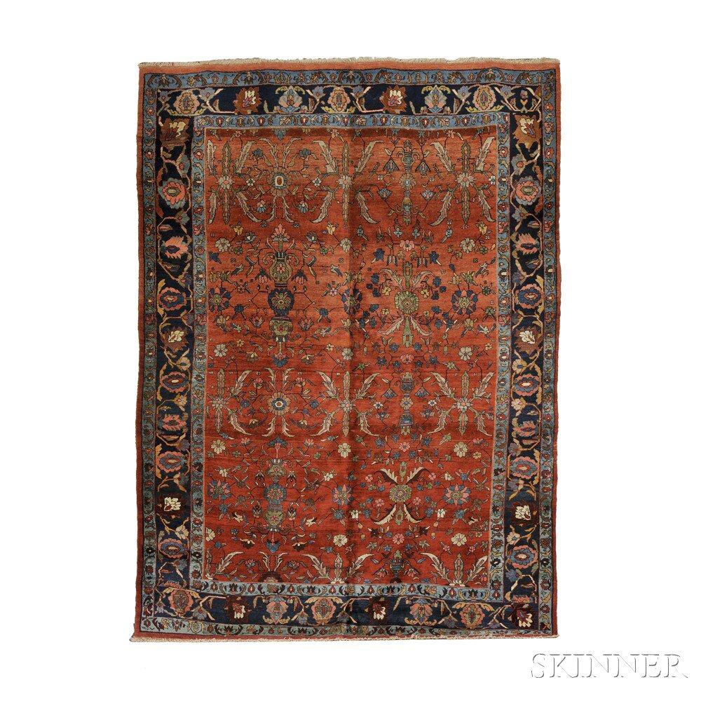 Appraisal: Bidjar Carpet Northwest Persia early th century the vivid red