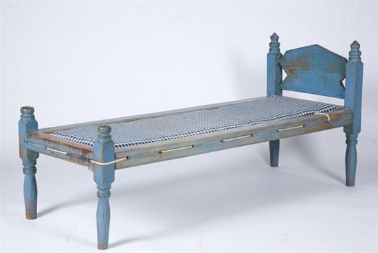 Appraisal: PAINTED DAYBED American second quarter- th century maple and pine