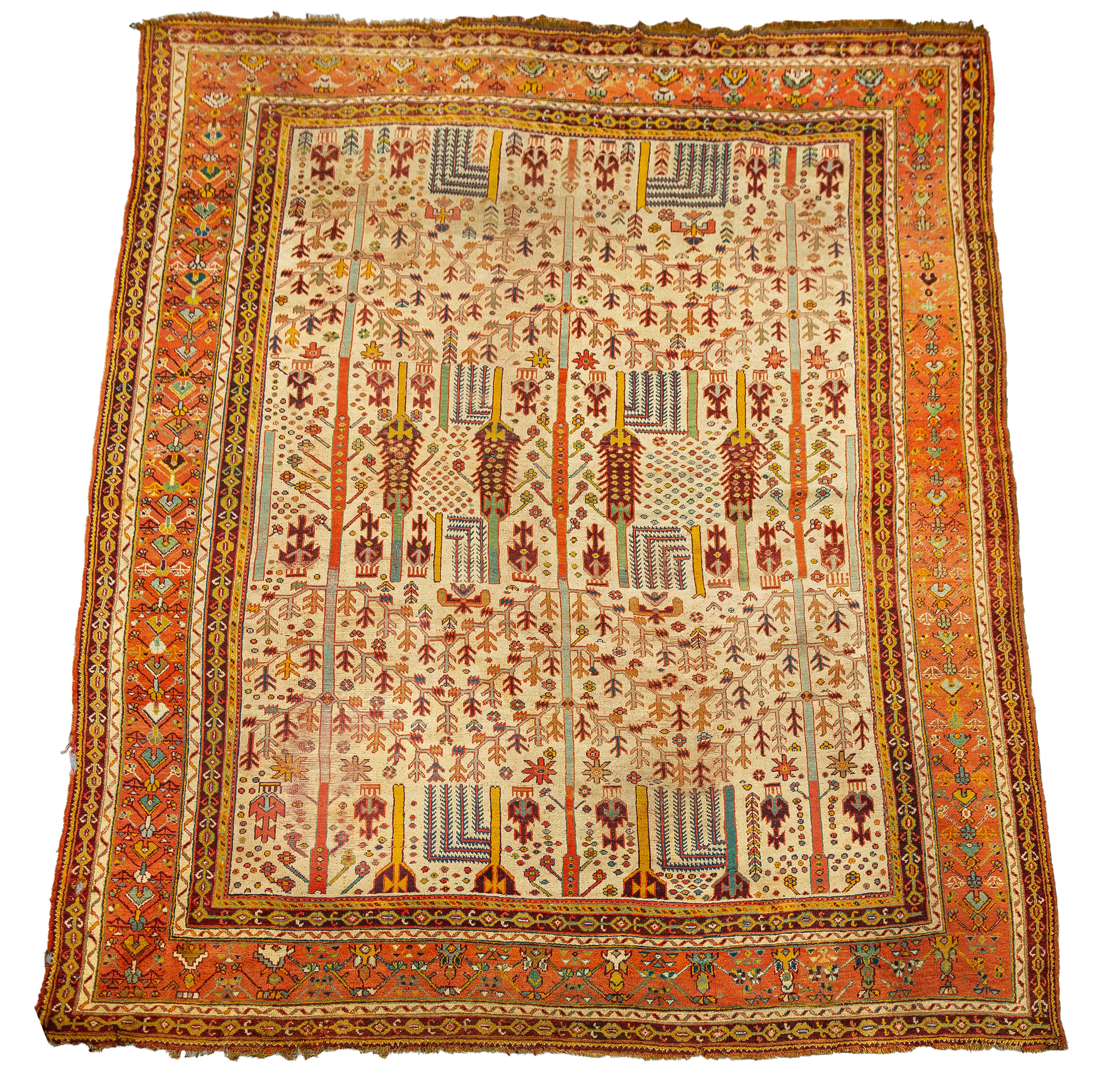 Appraisal: OUSHAK ORIENTAL RUG circa