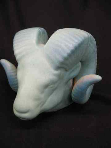 Appraisal: Van Briggle Pottery Figurine of a Ram's Head '' signed