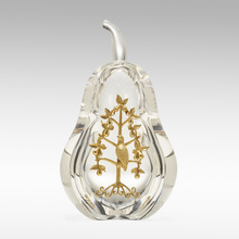 Appraisal: Steuben Partridge in a Pear Tree USA c crystal k