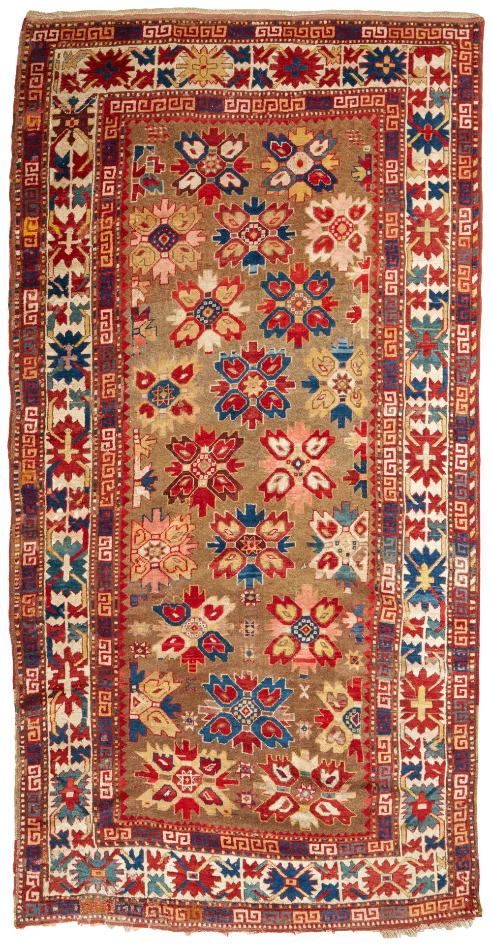 Appraisal: A Kuba area rug th Century Wool on wool foundation