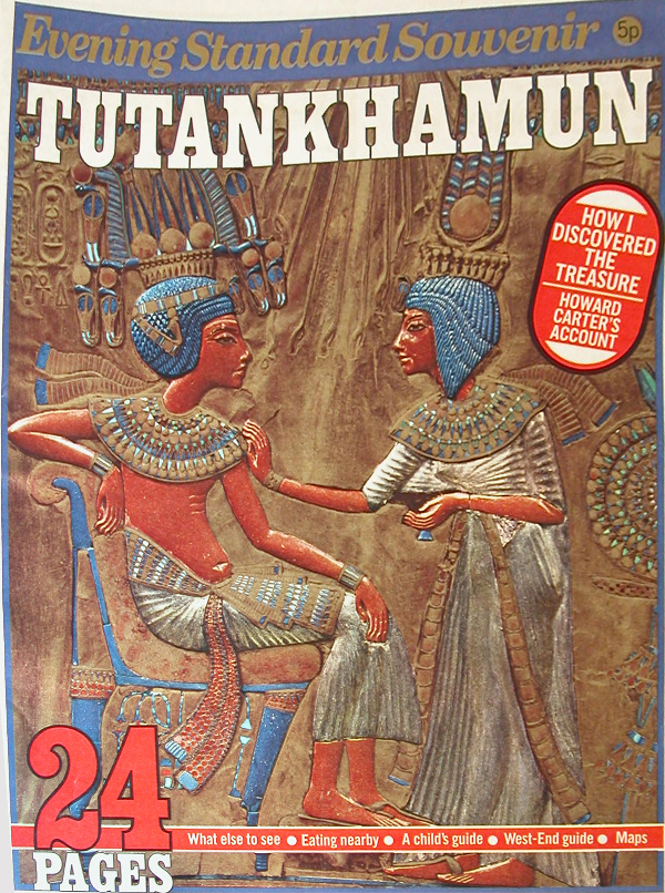 Appraisal: a Evening Standard Tutankhamen London b Asian Shore Scene c