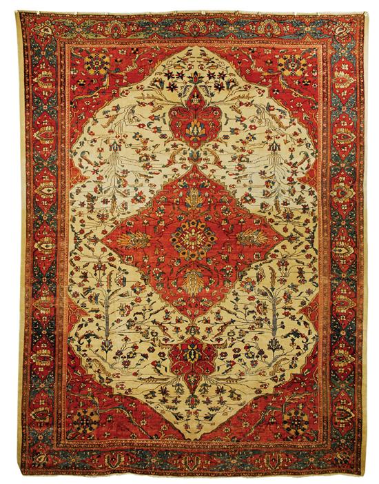 Appraisal: SAROUK FERRAGHAN CARPET Persia circa feet inches x feet inches