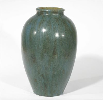 Appraisal: A Mortlake Pottery vase by George Cox dated shouldered form