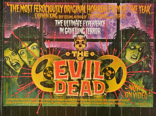 Appraisal: A COLLECTION OF HORROR THEMED BRITISH QUAD SIZED FILM POSTERS