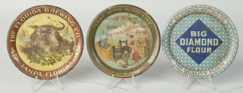 Appraisal: This lot includes trays advertising The Florida Brewing Co Home