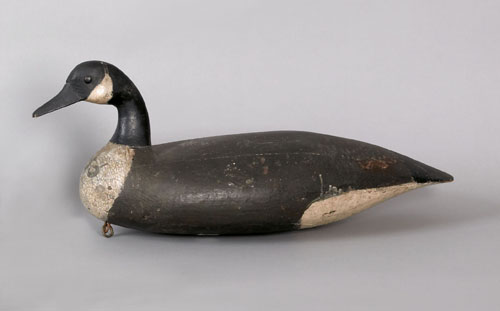 Appraisal: Virginia goose decoy attributed to Knotts Island late th c