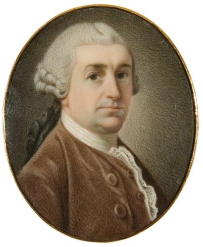 Appraisal: Attributed to William Singleton died Portrait miniature of the actor