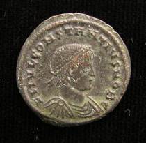 Appraisal: Contantine As Ceasar C - AD Apprx bronze coin with