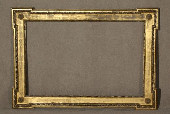 Appraisal: Neoclassical Style Gilt Composition Wood Frame th Century Sight size