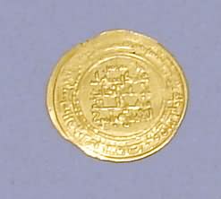 Appraisal: Gold Dinar from Isbahan minted during the Kakwayhid Faramurz period