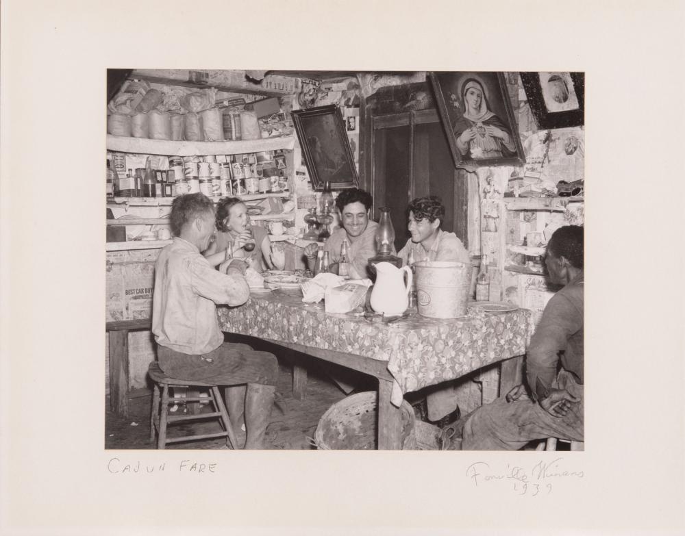 Appraisal: Theodore Fonville Winans American Louisiana - Cajun Fare silver gelatin