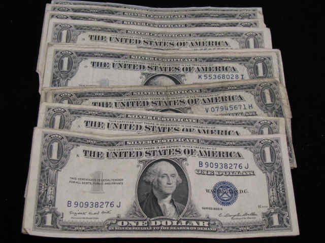 Appraisal: - Silver Certificates circulated