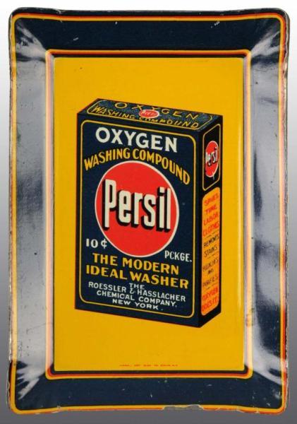 Appraisal: Persil Washing Compound Tip Tray Description Manufactured by American Art