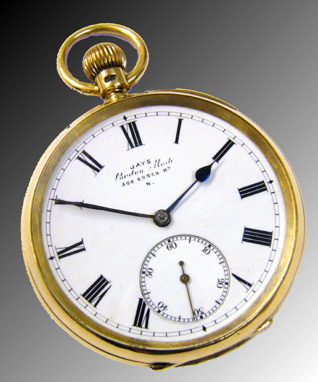 Appraisal: Jays Imperial C ct lever pocket watch hallmarked London the