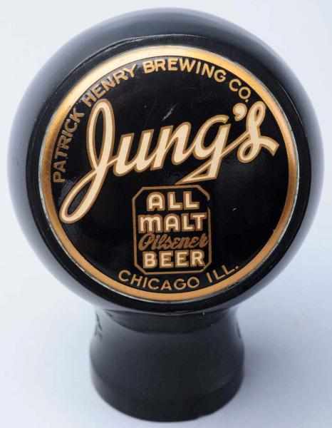 Appraisal: Jung's All Malt Pilsener Beer Tap Knob Patrick Henry Brewing