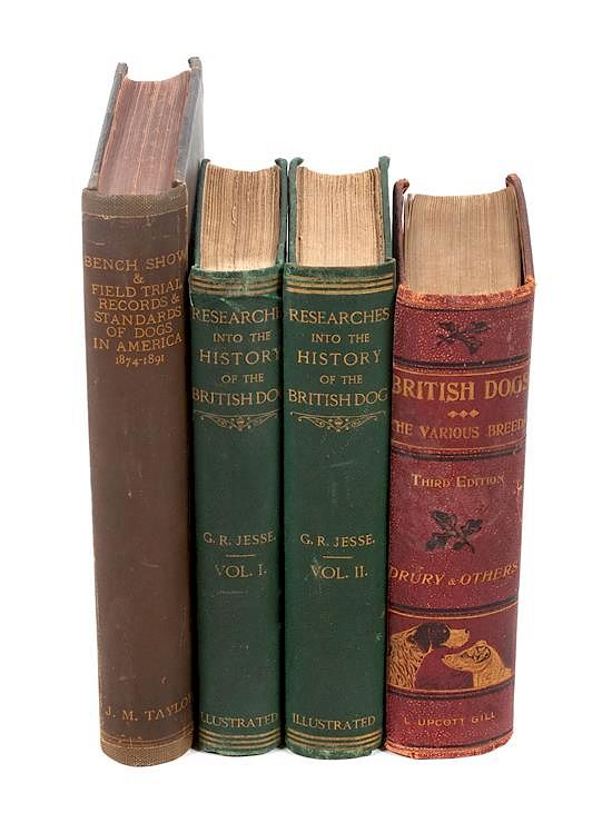 Appraisal: Eight Reference Books regarding British and Show Dogs Eight Reference