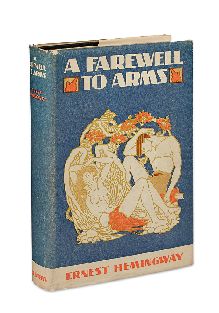 Appraisal: HEMINGWAY ERNEST A Farewell to Arms vo publisher's black cloth