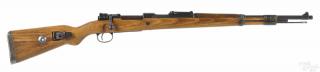 Appraisal: K- German WWII bolt action carbine mm the receiver stamped