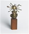 Appraisal: JOHN T SCOTT - Untitled Bronze on a wooden base