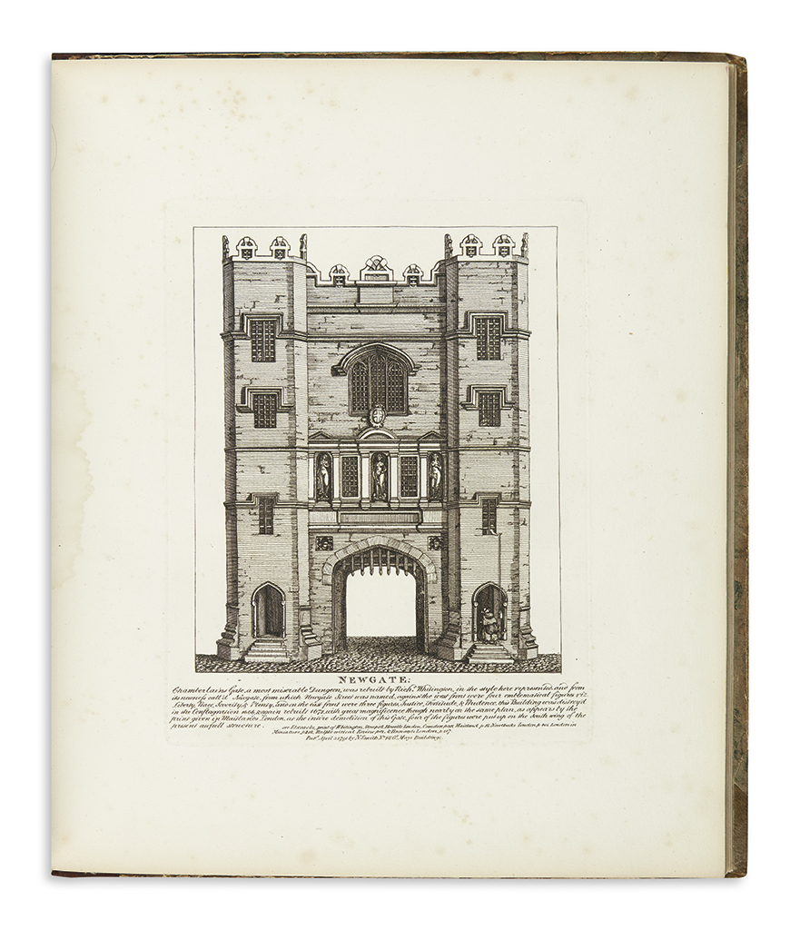 Appraisal: SMITH JOHN THOMAS Antiquities of London and Environs Engraved Published