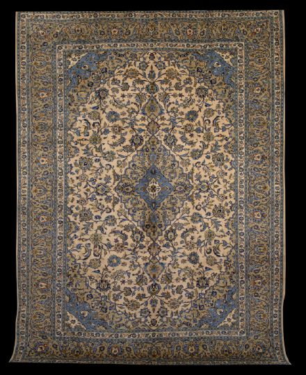 Appraisal: Kashan Carpet ' x '