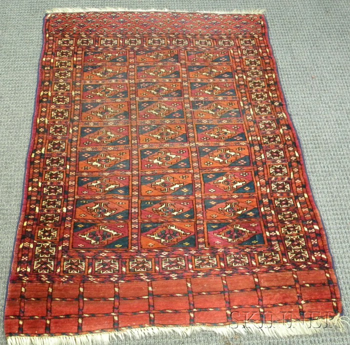 Appraisal: Tekke Rug Turkestan th century ft in x ft in