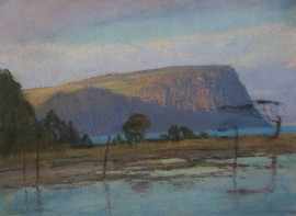 Appraisal: Morris E Cohen - Wynard Table Cape Tasmania The Derwent