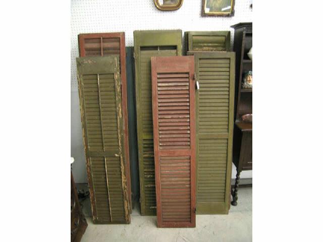 Appraisal: Old Shutters