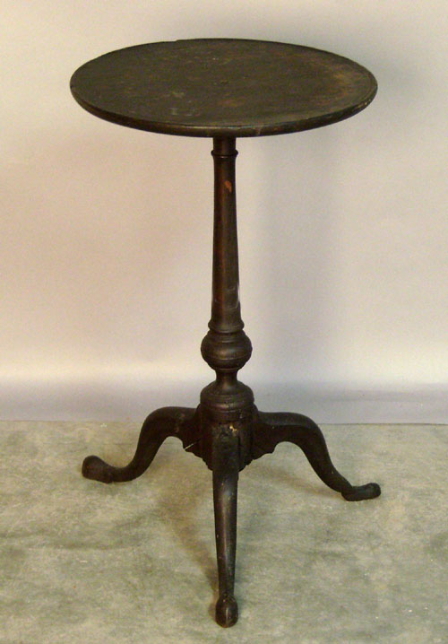 Appraisal: Pennsylvania Queen Anne walnut candlestand th c h w