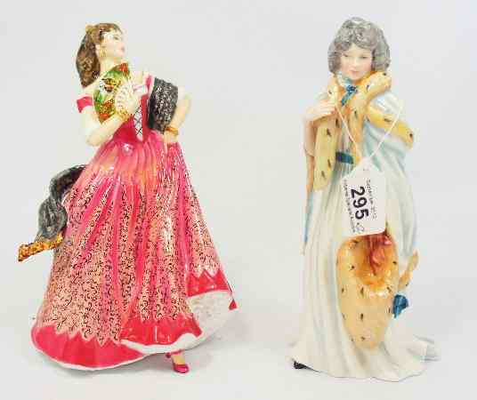 Appraisal: Royal Doulton figures Carmen HN and Eliza Farren HN