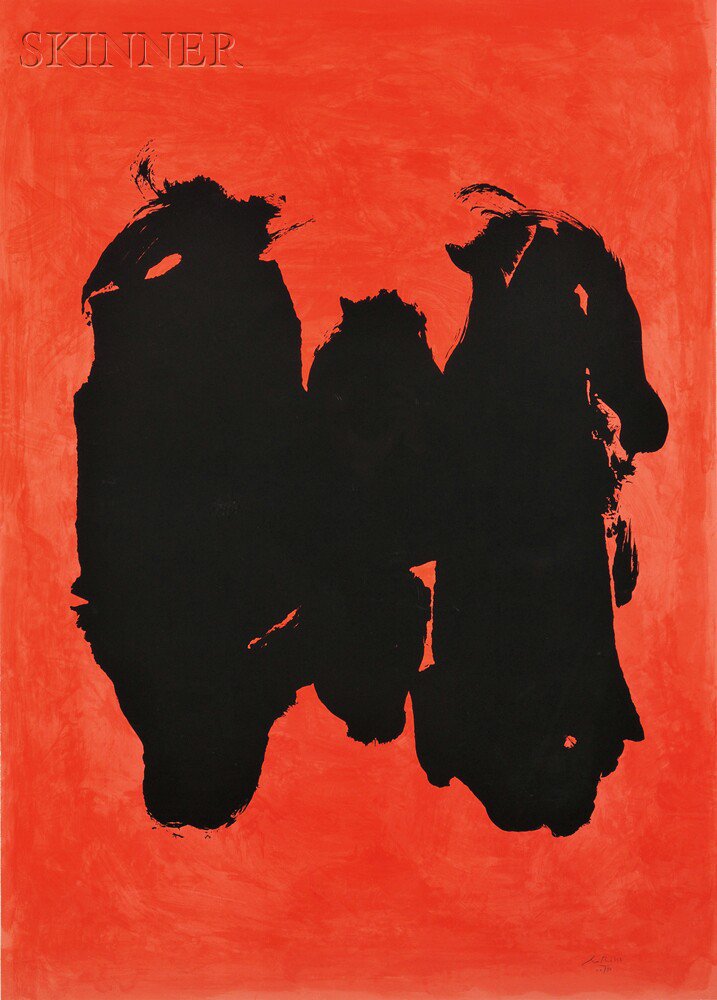 Appraisal: Robert Motherwell American - Three Figures edition of plus proofs