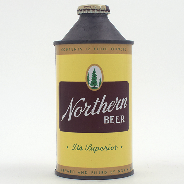 Appraisal: Northern Beer Cone Top OUTSTANDING - Reference USBC - Brewery