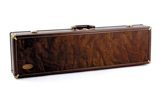 Appraisal: Browning shotgun case with brass mounts H L D Provenance