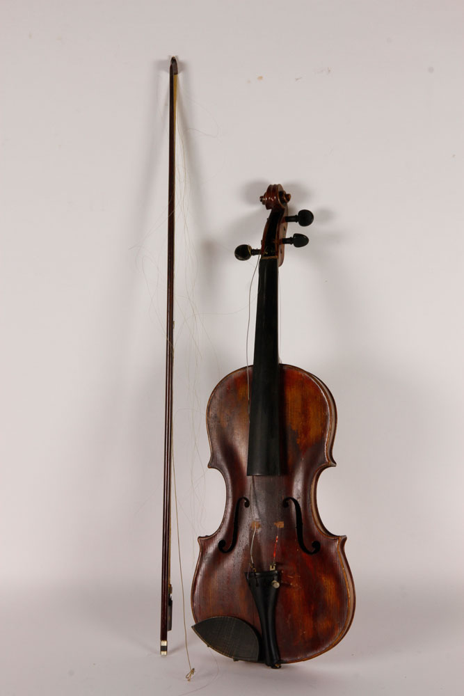 Appraisal: - Violin Signed David Techler Violin hand signed in ink