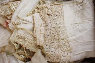 Appraisal: Group Of Ca Edwardian Era Lingerie Garments Incl Many Pieces