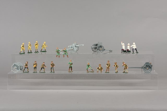 Appraisal: Lot of assorted Britains premiere figures by Charles Biggs together