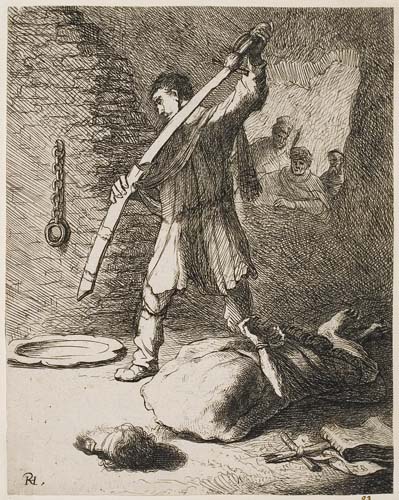 Appraisal: REMBRANDT VAN RIJN and JAN VAN VLIET The Beheading of