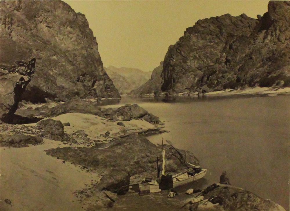 Appraisal: TIMOTHY H O'SULLIVAN AMERICAN - BLACK CA ON COLORADO RIVER